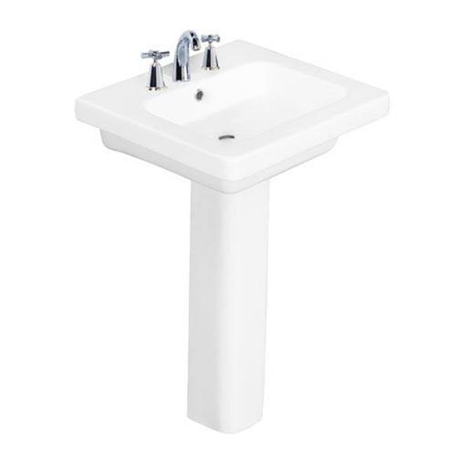 Barclay - Resort 500 Basin only, White-4'' Center Set - White