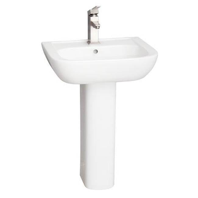 Barclay - Caroline 550 Basin only, White-4'' Center Set - White