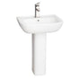 Barclay - Caroline 550 Basin only, White-4'' Center Set - White