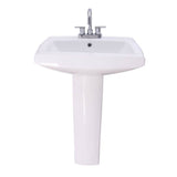 Ambrose Basin Only for 4'' CC Overflow, White