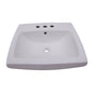 Barclay - Ambrose Basin Only for 6'' CC Overflow, White - White