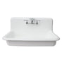 Barclay - Kerville 36'' Lavatory Sink 8'' Widespread,Wall Hung,White - White