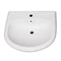 Barclay - Orient 660 Ped Lav Basin 1 Hole, White - White