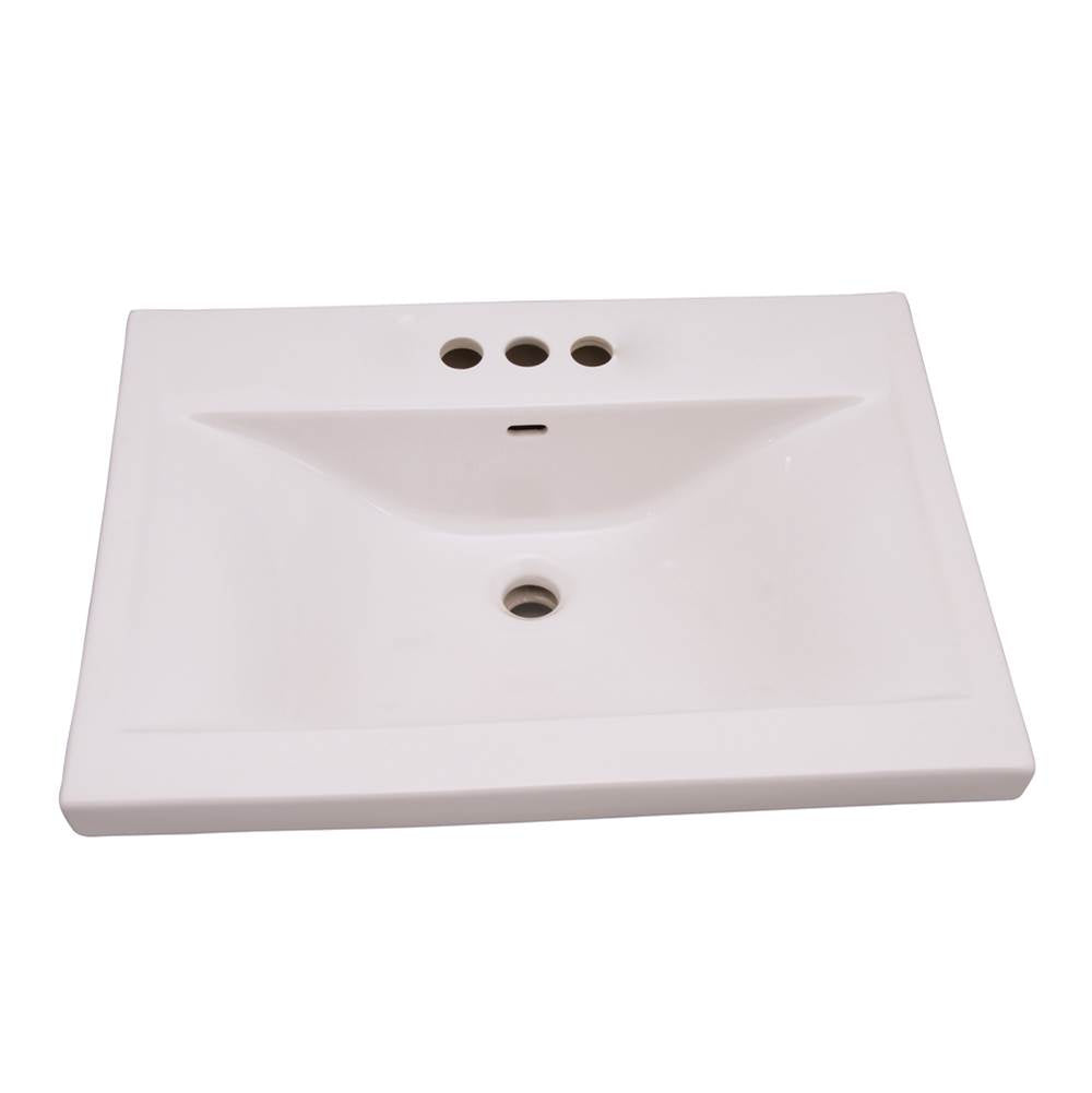 Barclay - Mistral 510 Wall-Hung Basin 4'' cc, White - White
