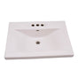 Barclay - Mistral 510 Wall-Hung Basin 4'' cc, White - White