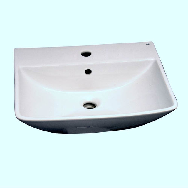 Barclay - Summit 500, Wall-Hung Basin 8'' cc, White - White