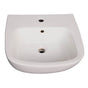 Barclay - Elena 500 Wall-Hung Basin 1-Hole, White - White