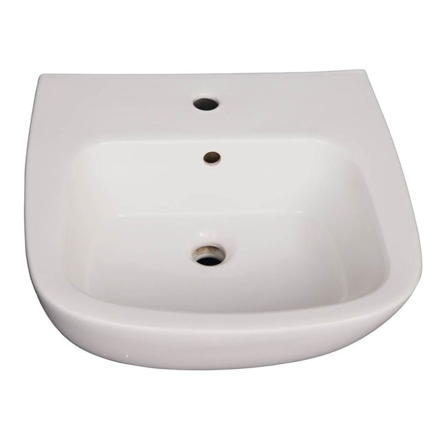 Barclay - Elena 500 Wall-Hung Basin 8'' ws, White - White
