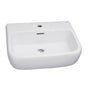 Barclay - Metro 600 Wall-Hung Basin 1-Hole, White - White