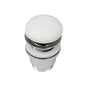 Barclay - Pop up ceramic drain for SLIM Feeling Basin,Matt White - Matte White