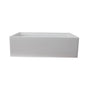 Barclay - Crofton 33''  Single Bowl Sink w/Ledge,Plain Front,White - White
