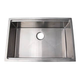 Bailey 30'' Stainless Steel Sngle Bowl Apron Front Sink w/Ledge