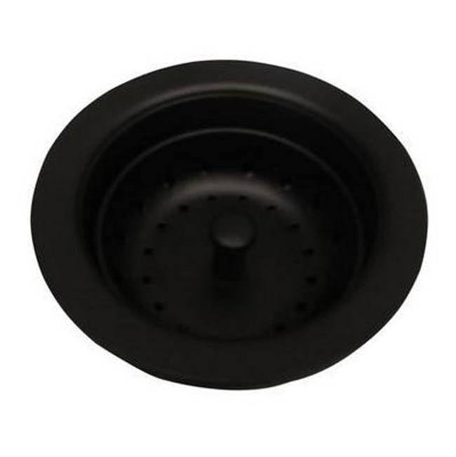 Barclay - Kitchen Sink Drain, 3 1/2'', Matte Black - Matte Black