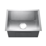 Barclay - Sabrina 15'' GOLD SS Prep Sink w/GOLD Wiregrid & Strainer - Gold