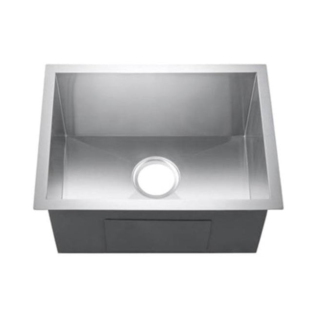 Barclay - Sabrina 15'' GOLD SS Prep Sink w/GOLD Wiregrid & Strainer - Gold