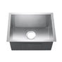 Barclay - Sabrina 15'' GOLD SS Prep Sink w/GOLD Wiregrid & Strainer - Gold