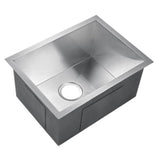 Sabrina 15'' GOLD SS Prep Sink w/GOLD Wiregrid & Strainer
