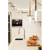 Sabrina 15'' GOLD SS Prep Sink w/GOLD Wiregrid & Strainer