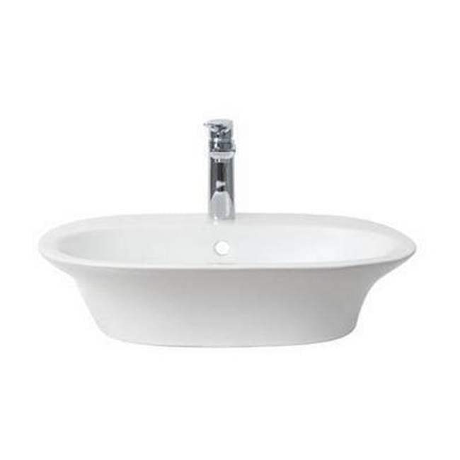 Sensation 21-5/8'' x 18'' Wall Hung Basin,4'' CS, in White