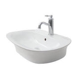 Sensation 23-5/8'' x 18'' Wall Hung Basin,4'' CS, in White