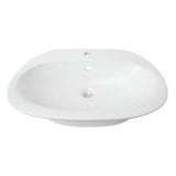 Sensation 23-5/8'' x 18'' Wall Hung Basin,4'' CS, in White