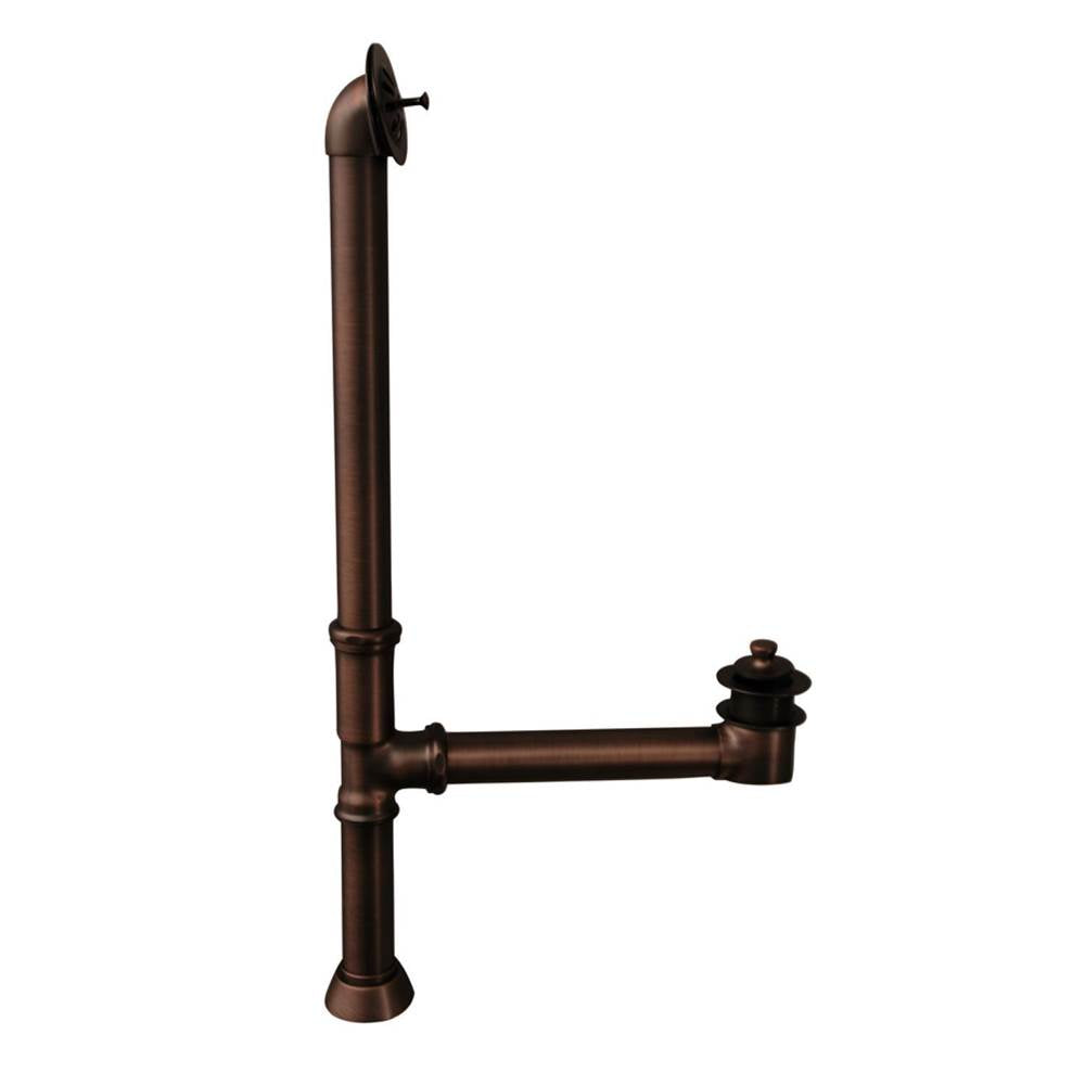 Tub Kit 67'' CI Dbl Roll Top Base,Filler,Supplies,Drain-Chr