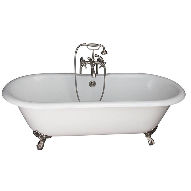 Barclay - Tub Kit 61''CI,Double Roll Top Filler,Supplies,Drain-SN