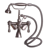 Tub Kit 67'' CI Dbl Roll Top Base,Filler,Supplies,Drain-SN