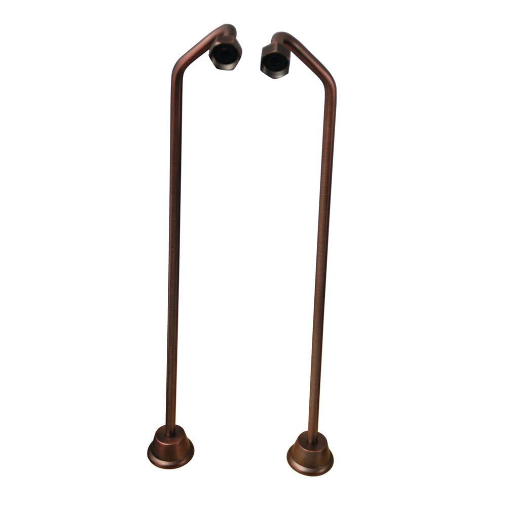 Tub Kit 60'' CI Roll Top,Shower Unit, Supplies, Drain-ORB