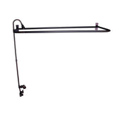 Tub Kit 60'' CI Roll Top,Shower Unit, Supplies, Drain-ORB