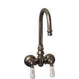 Tub Kit 60'' CI Roll Top,Shower Unit, Supplies, Drain-ORB
