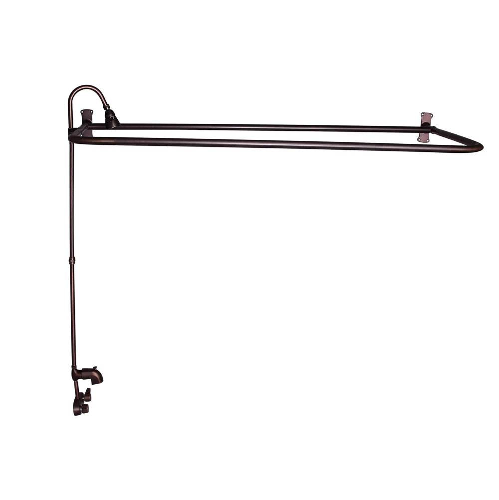 Tub Kit 67'' CI Roll Top,Shower Unit, Supplies, Drain-ORB