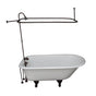 Barclay - Tub Kit 67'' CI Roll Top,Shower Unit, Supplies, Drain-ORB - Oil Rubbed Bronze