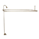 Tub Kit 67'' CI Roll Top,Shower Unit, Supplies, Drain-ORB