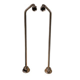 Tub Kit 67'' CI Roll Top,Shower Unit, Supplies, Drain-ORB