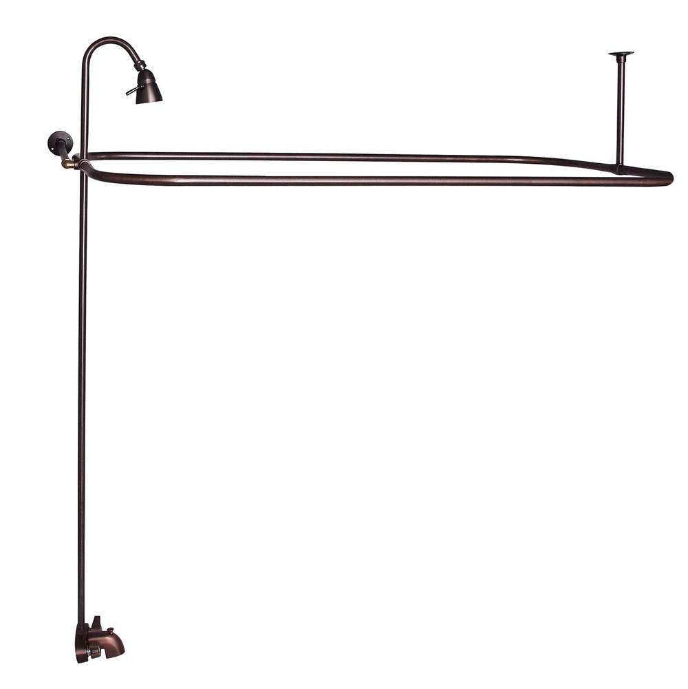 Tub Kit 55'' CI Roll Top, Filler,Supplies,Drain-ORB