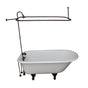 Barclay - Tub Kit 55'' CI Roll Top, Filler,Supplies,Drain-ORB - Oil Rubbed Bronze