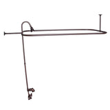 Tub Kit 55'' CI Roll Top, Filler,Supplies,Drain-ORB