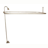 Tub Kit 55'' CI Roll Top, Filler,Supplies,Drain-ORB