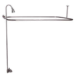 Tub Kit 55'' CI Roll Top, Filler,Supplies,Drain-ORB