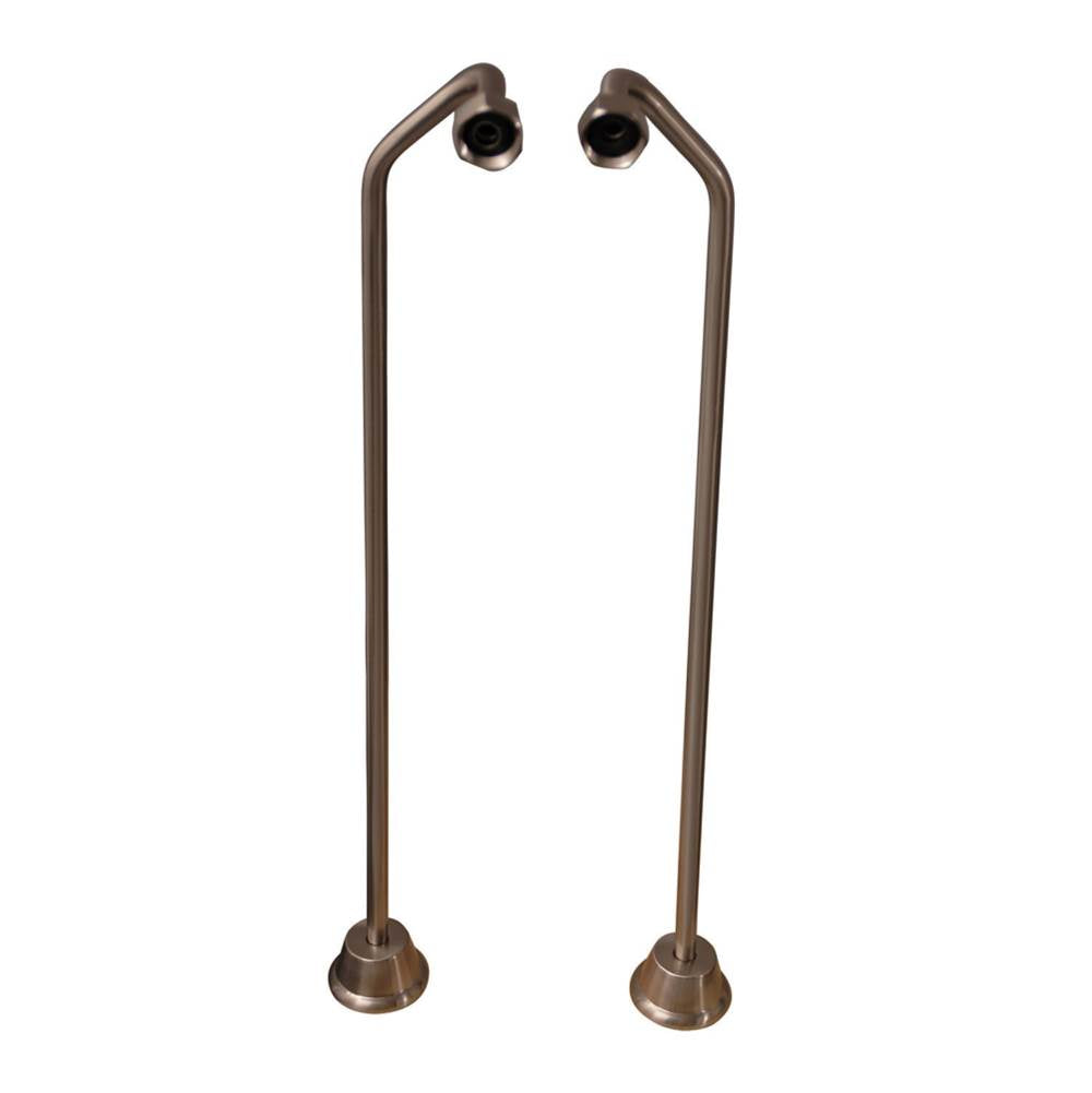 Tub Kit 54'' CI Roll Top,Filler Shower Unit,Supplies, Drain-BN