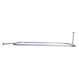 Tub Kit 60''CI Roll Top,Filler Shwr Rd, Supplies, Drain-Chrm