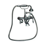 Tub Kit 60'' CI Roll Top,Filler Shwr Rd,Supplies,Drain-Chrm
