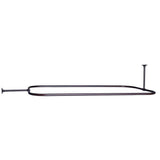 Tub Kit 60''CI Roll Top,Filler Shwr Rd, Supplies, Drain-Chrm