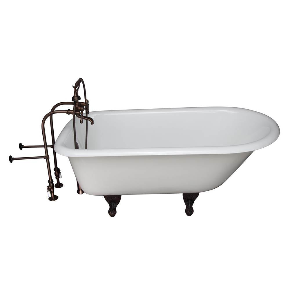 Barclay - Tub Kit 60'' CI Roll Top,Filler Supplies, Drain-Oil Rbd Brnz - Oil Rubbed Bronze