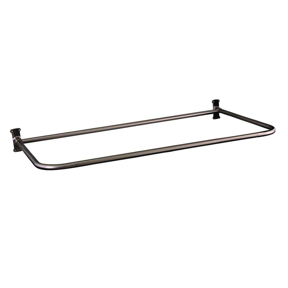 Tub Kit 60'' CI Roll Top,Filler ShwrRd, Supplies, Drain-BrNkl
