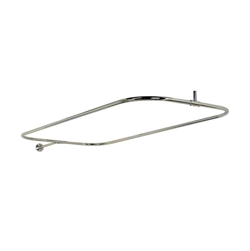 Tub Kit 67'' CI Roll Top,Filler ShwrRd, Supplies, Drain-Chrome