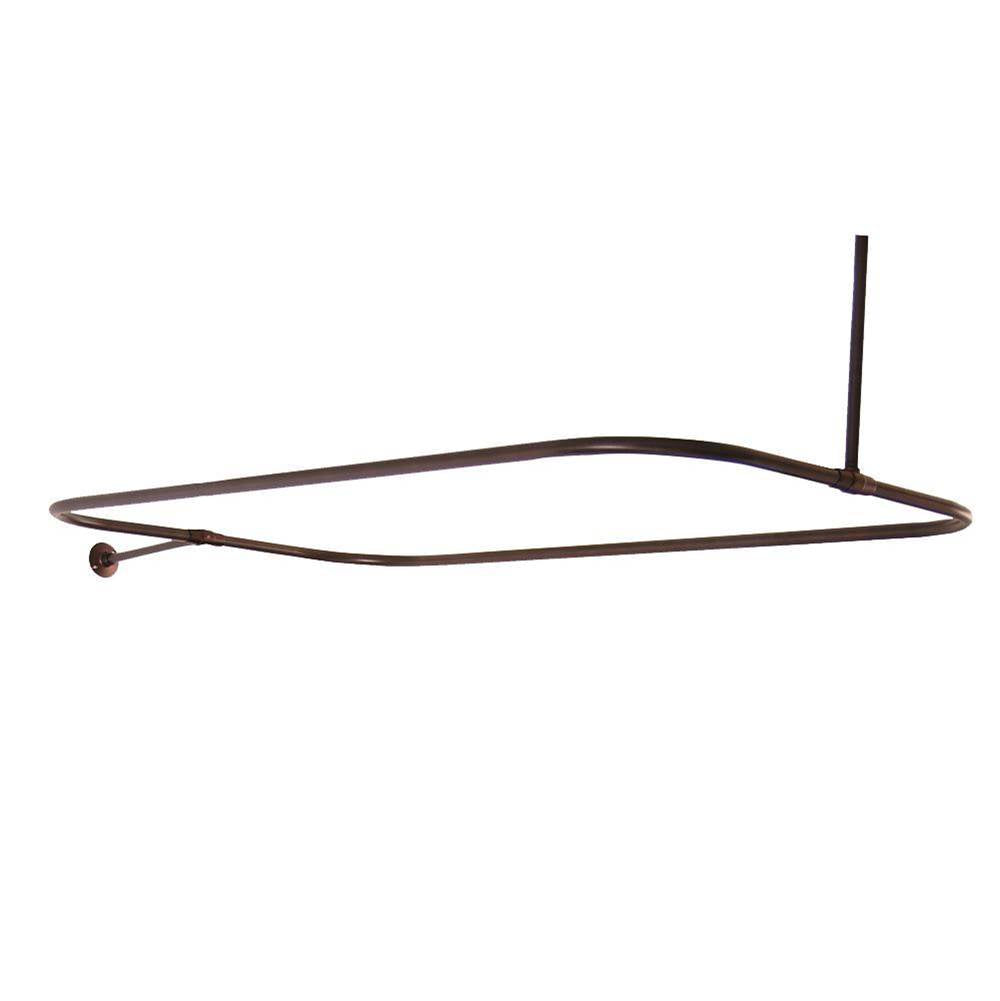 Tub Kit 67'' CI Roll Top,Filler ShwrRd, Supplies, Drain-Chrm