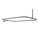 Tub Kit 67'' CI Roll Top,Filler ShwrRd, Supplies, Drain-Chrome