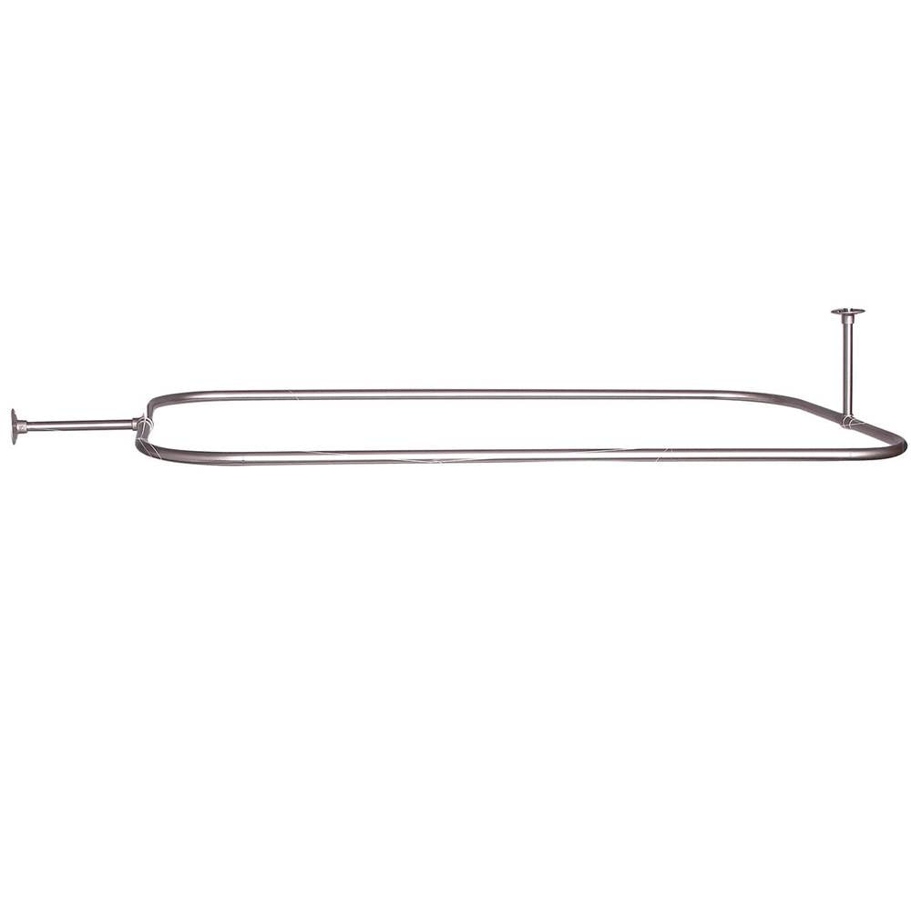 Tub Kit 67'' CI Roll Top,Filler ShwrRd, Supplies, Drain-BrNkl